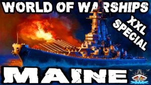 MAINE im XXL Special *T11 Superschiff* ⚓️ in World of Warships 🚢 #worldofwarships
