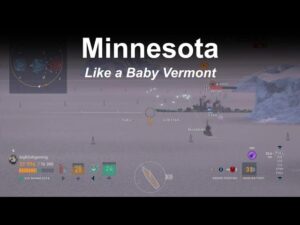 Minnesota Basically a Baby Vermont - World of Warships Legends - Stream Highlight