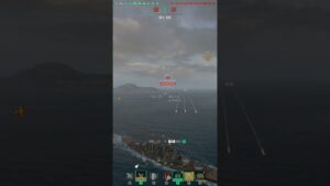 Preussen Unleashed: One Epic Salvo Sinks the Napoli! | World of Warships #wow #shorts