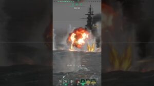 Preussen vs. Massachusets: Island Ambush | World of Warships #wow #shorts