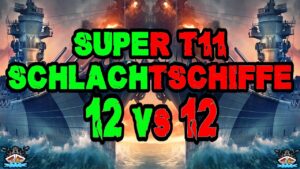 SUPERSCHLACHTSCHIFFE im DUELL 12vs12 *Kradonische Gefechte* ⚓️ in World of Warships 🚢
