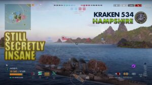 Somewhere In A Field In Hampshire Kraken 534 | World of Warships: Legends