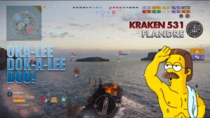 Stupid Sexy Flandre Kraken 531 | World of Warships: Legends