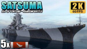 Super Battleship Satsuma - Quick Kraken with big guns