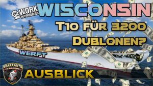 🛠️ WISCONSIN ⛵ Werftschiff Ersteindruck #worldofwarships #wows #warships