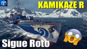 World Of warships Español: Kamikaze R | ¡Sigue roto!