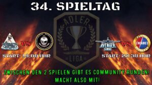 World of Warships Legends - ADLER LIGA - 34. Spieltag