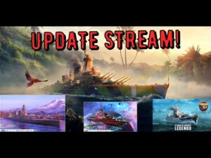 World of Warships Legends - UPDATE STREAM! Alle neuen Inhalte!
