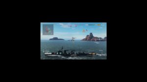 World of Warships Legends #gameplay #ps5 #shorts #worldofwarships #gaming