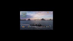 World of Warships Legends #gameplay #ps5 #shorts #worldofwarships #gaming