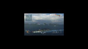 World of Warships Legends #gameplay #ps5 #shorts #worldofwarships #gaming