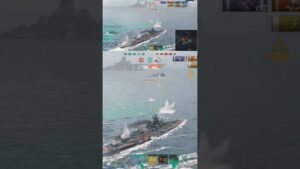 World of Warships - yolo 3 ships #worldofwarships #gameplay