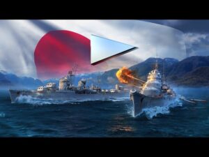 World of warships : legends : KAMIKAZE : SHINONOME : YUKIKAZE в отряде Слава, Александр и Володя