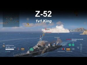 Z-52 1v1 king - World of Warships Legends - Stream Highlights