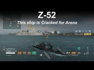 Z52 Is Cracked in Arena - World of Warships Legends - Commentary