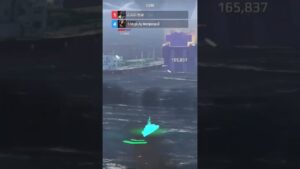 Bro went in and out of the water.... | Modern Warships #modernwarships #funny #mwshorts