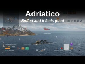 Buffed Adriatico Feels Good - World of Warships Legends - Stream Highlight