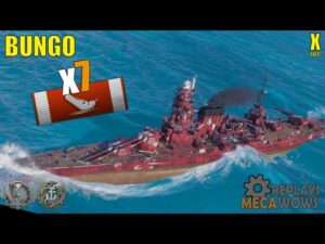 Bungo 7 Kills & 164k Damage | World of Warships Gameplay
