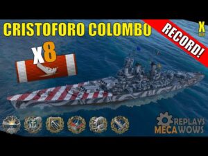 Cristoforo Colombo 8 Kills & 213k Damage | World of Warships Gameplay