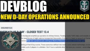 DevBlog - New D-Day Operations Announced! World of Warships