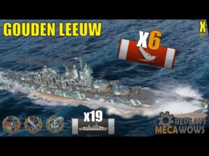 Gouden Leeuw 6 Kills & 264k Damage | World of Warships Gameplay