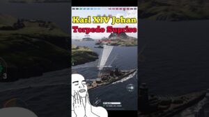 Karl XIV Johan ❌ Island Ambush (World of Warships Legends Mobile) #shorts