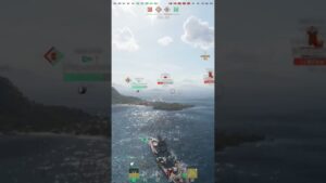 King George V: Undetectable Devastation (Hawkins Gets Vaporized!) | World of Warships #wows #shorts