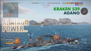 Oh no! Anyway... Agano Kraken 539 | World of Warships: Legends