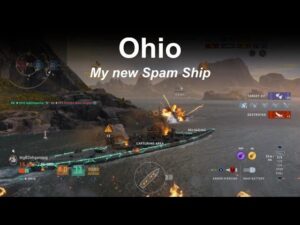 Ohio My new Spam Ship - World of Warships Legends - Raw Gameplay