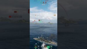 QUEEN ELIZABTEH- lovew low HP warships ! | World of Warships #wows  #shorts