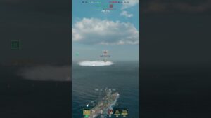 Queen Elizabeth - La Galissonnière Gets YEETED | World of Warships #wows  #shorts