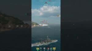 Queen Elizabeth - Smoke Won't Save You! | World of Warships #wows  #shorts
