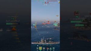 Queen Elizabeth vs Bayern: A Historic Rematch? | World of Warships #wow #shorts