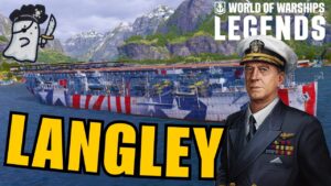 Tier 3, No AA, Sky Cancer (with no LIMITS)! - LANGLEY || World of Warships: Legends