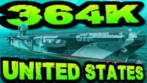 United States drückt 364K DMG *AMERICA!!!* "300K Club" ⚓️ in World of Warships 🚢