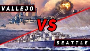 КРЕЙСЕР VALLEJO VS SEATTLE! ЧТО ОКАЖЕТСЯ СИЛЬНЕЕ?! МИР КОРАБЛЕЙ/WORLD OF WARSHIPS!