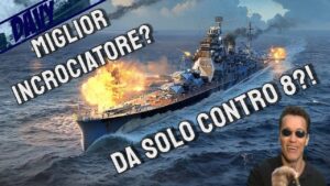 WORLD OF WARSHIPS ITA ► ATAGO,SITUAZIONE DISPERATA CONTRO L'INTERA SQUADRA NEMICA? (va beneeeee)