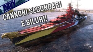 WORLD OF WARSHIPS ITA ► SCHLIEFFEN, SECONDARIE A VOLONTÀ! (corazzata tedesca livello 10)