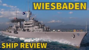 Wiesbaden - New T8 German Light Cruiser | World of Warships