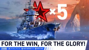 Сбиваем звёзды  в World of Warships Legends