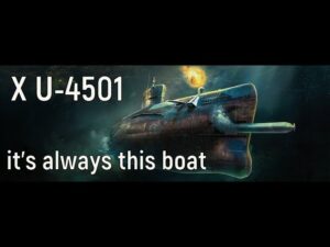 World of Warships - U-4501 Replay , it's always this boat