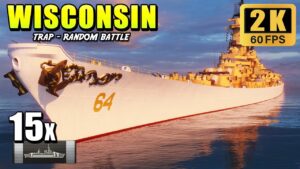 Battleship Wisconsin - accurate guns