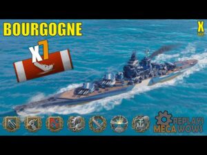 Bourgogne 7 Kills & 266k Damage | World of Warships Gameplay