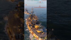 Colorado vs Colorado dual | World of Warships #shorts #wows #wowslegends #shortvideo #gaming