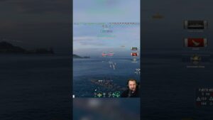 FETTES T5 SCHIFF DOWN!!! ⚓️ in World of Warships 🚢 #shorts  #worldofwarships #wows