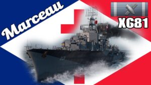 Flank and rotation Marceau - World of Warships