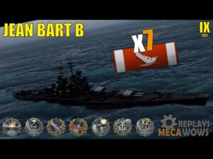 Jean Bart B 7 Kills & 277k Damage | World of Warships Gameplay