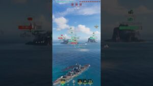 King George V- Torpedo Magnet! | World of Warships #wows #shorts