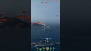 King George V vs Mackensen - Oh No, I'm Stuck! | World of Warships #wows #shorts