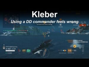 Kleber When I actually use a DD commander - World of Warships Legends - Stream Highlight